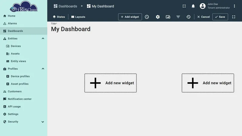 Divider layout result