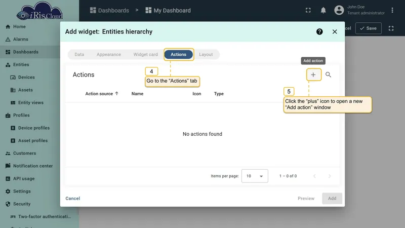 Select On node selected